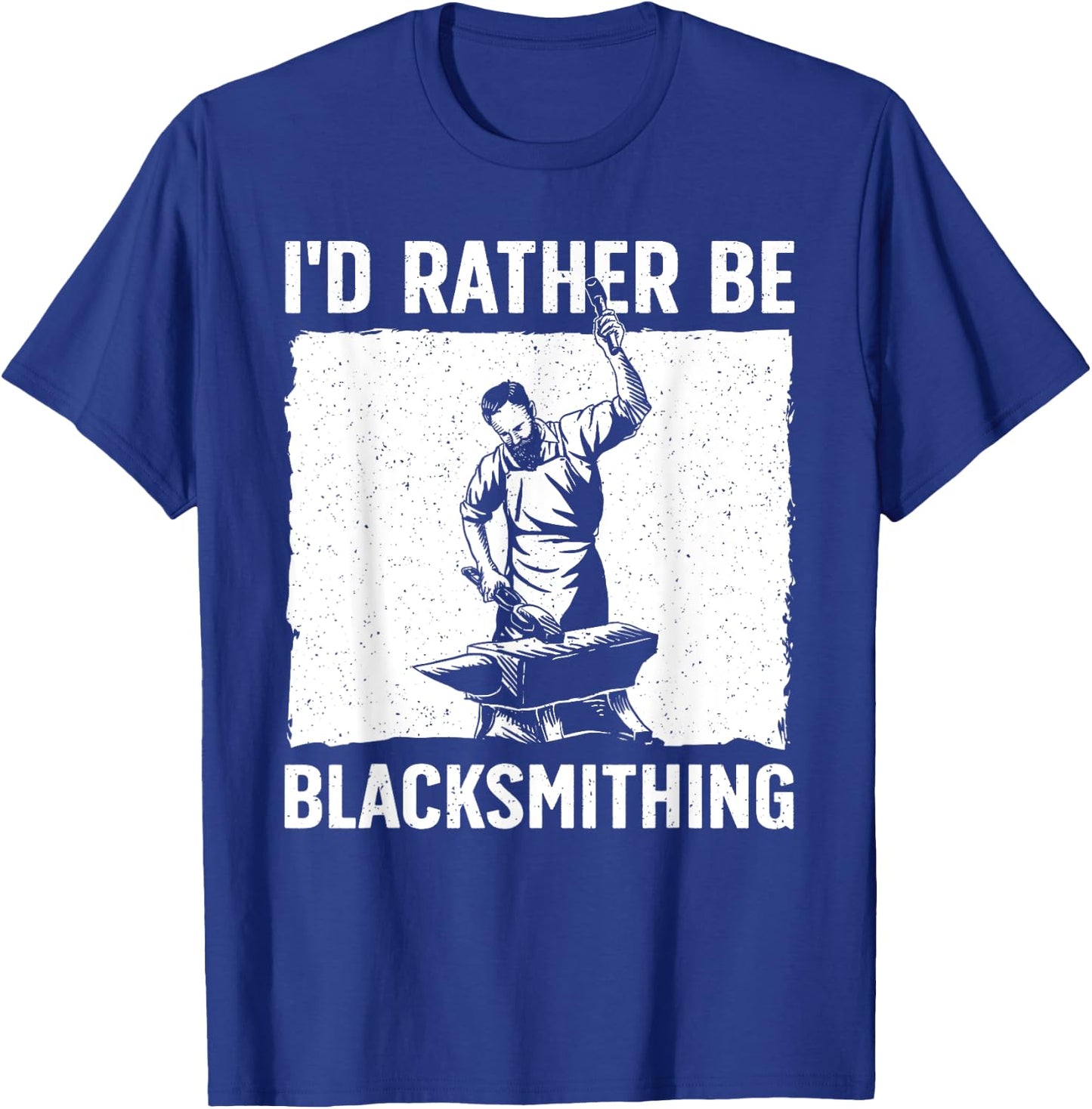 Cool Blacksmith Design Women Blacksmithing Forging T-Shirt - T-Shirt | Royal