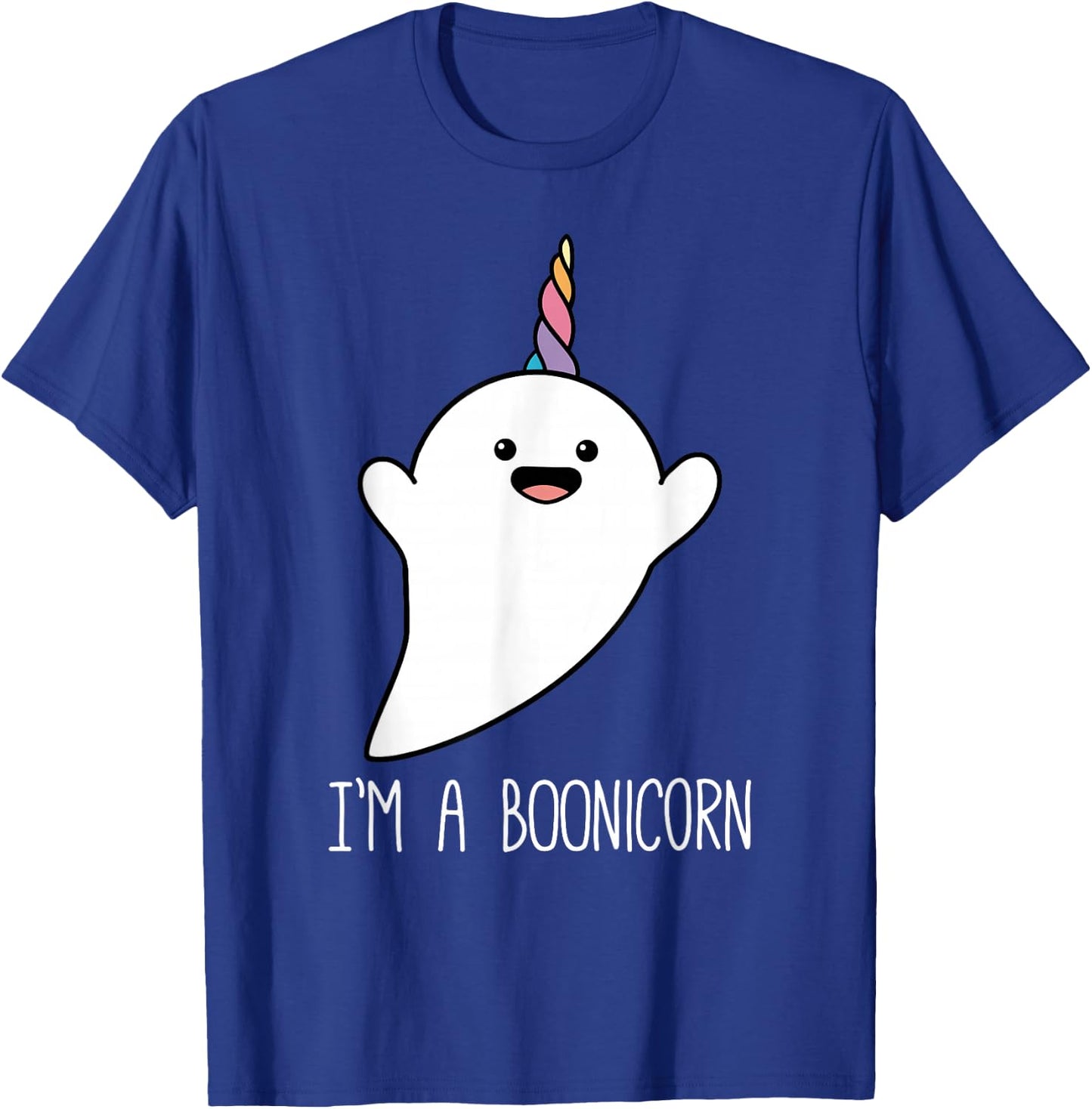 I'm a Boonicorn, Cute Halloween Shirt, Unicorn Ghost T Shirt T-Shirt - T-Shirt | Royal