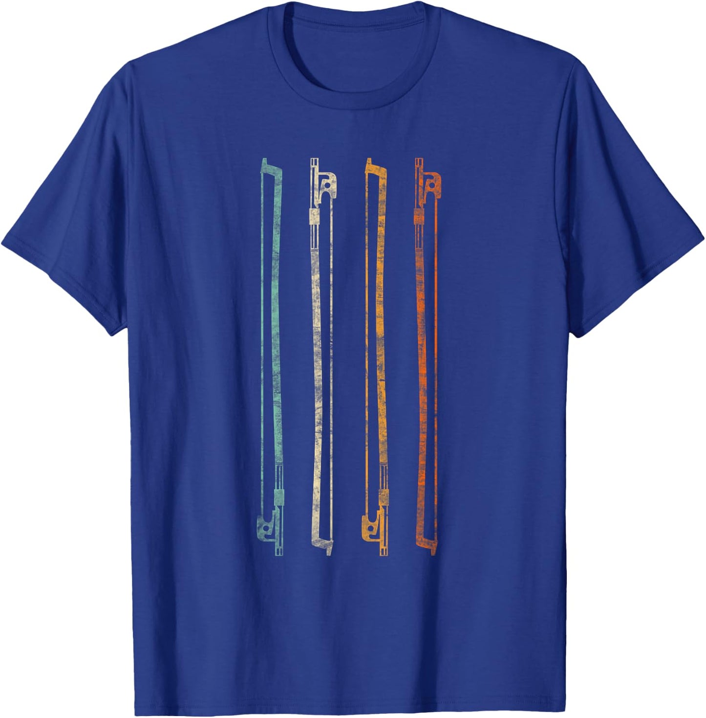 Vintage Retro 70s Orchestra Shirt For String Player T-Shirt - T-Shirt | Royal