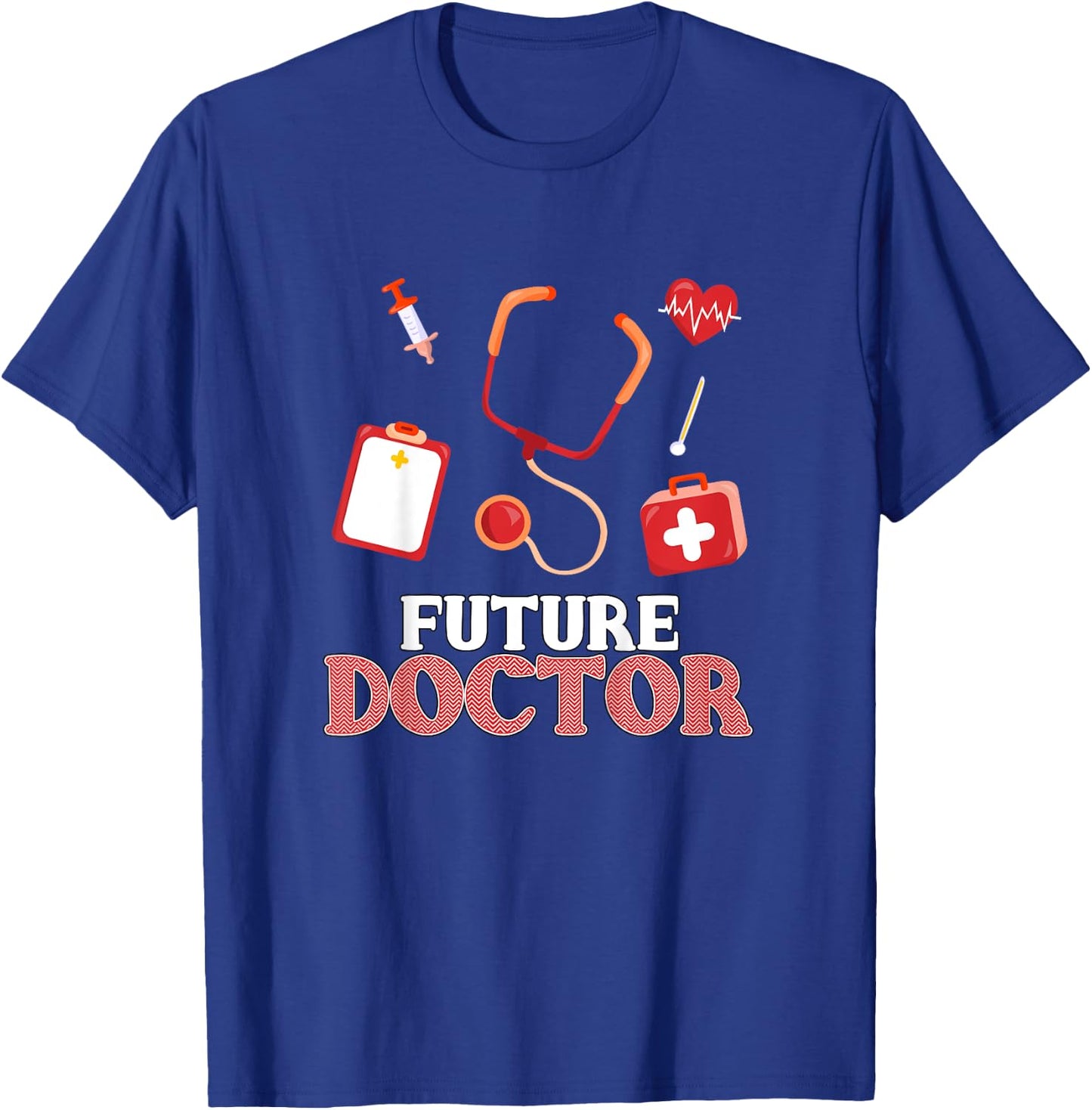 Future Doctor - Aspirational for Boys and Girls T-Shirt - T-Shirt | Royal
