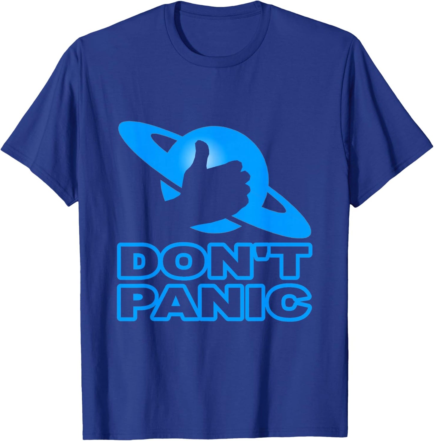 Flippin Sweet Gear Don't Panic T-Shirt - T-Shirt | Royal