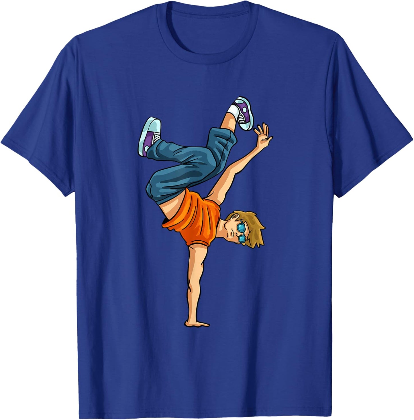 Breakdancing Breakdance Shirt Break Hiphop Hip Dancing T-Shirt - T-Shirt | Royal