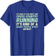 Funny Cross Country - Smart People Sport - XC Shirt T-Shirt - T-Shirt | Royal