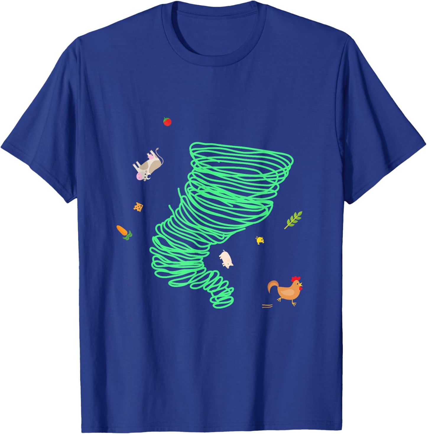Tornado, Weather, Twister, Hurricane T-Shirt - T-Shirt | Royal