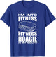 I'm into Fitness Hoagie in My Mouth Funny Statement T-Shirt - T-Shirt | Royal