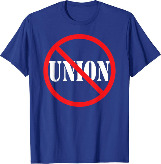 Non Union Shirt T-Shirt - T-Shirt | Royal