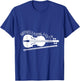 Hapiness Is Playing Violin Musician Gift T-Shirt - T-Shirt | Royal