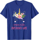 Cousin of the Birthday Girl Matching Shirt, Unicorn Cousin T-Shirt - T-Shirt | Royal
