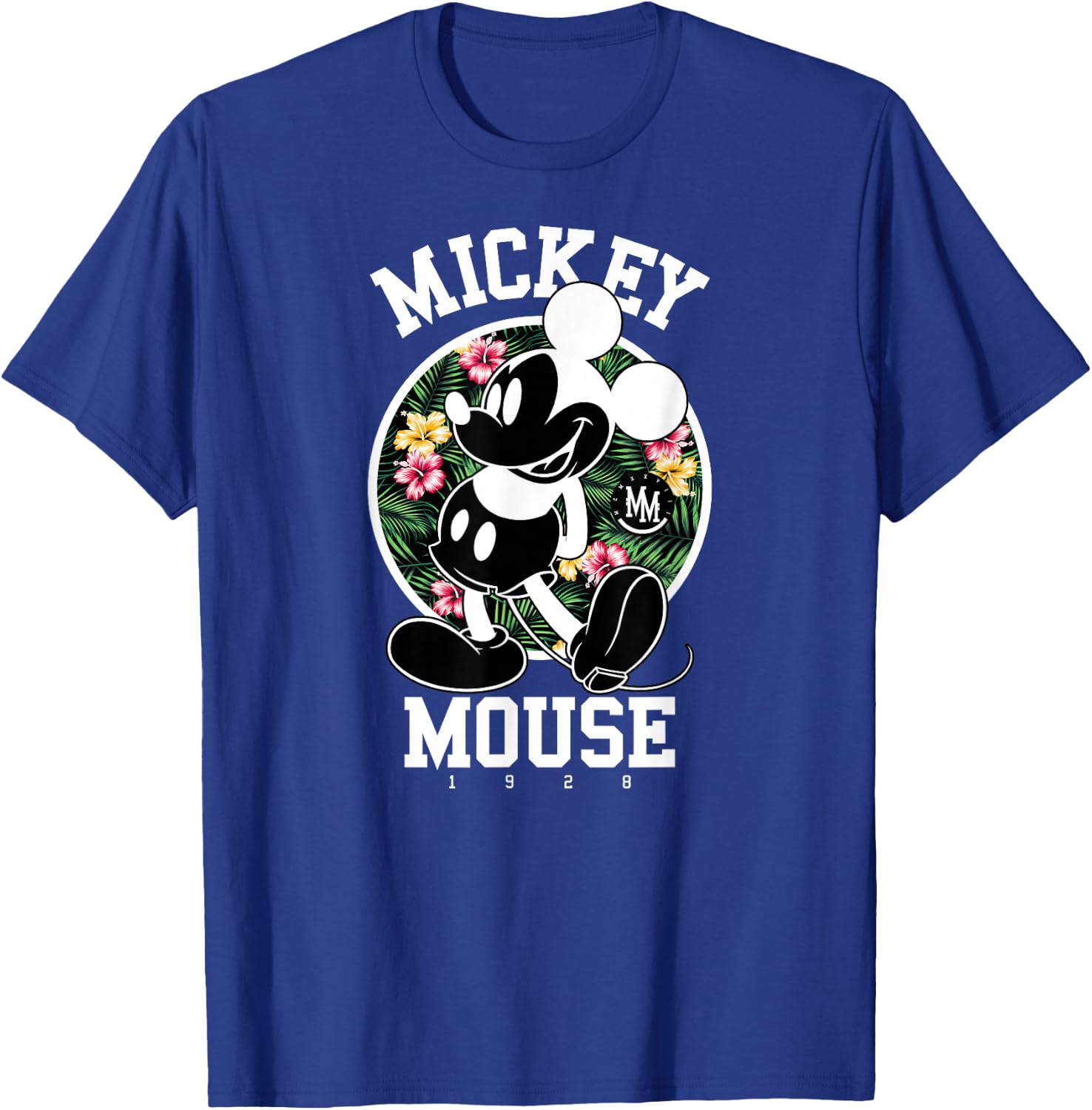 Disney - Mickey Mouse Tropical T-Shirt - T-Shirt | Royal