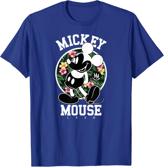 Disney - Mickey Mouse Tropical T-Shirt - T-Shirt | Royal