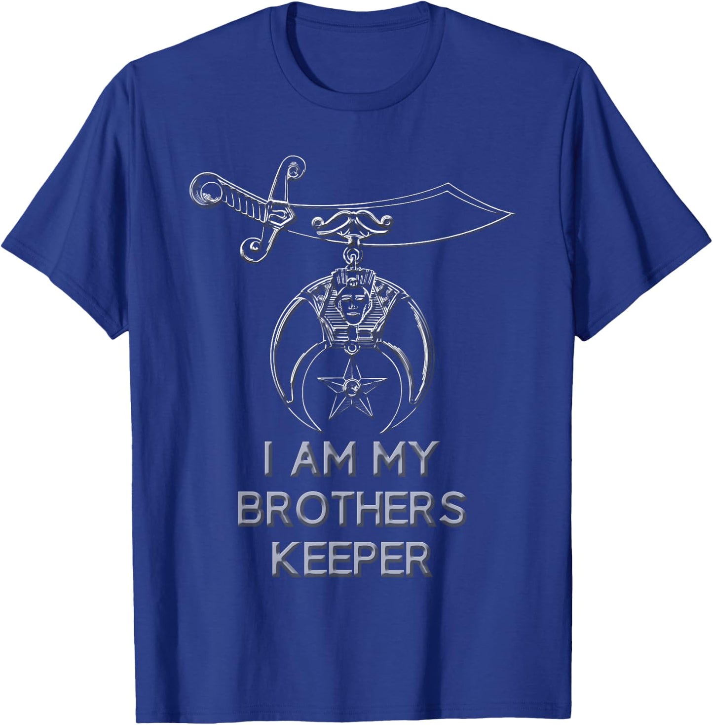 I Am My Brothers Keeper Mason Shriner T-Shirt - T-Shirt | Royal
