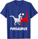 Dinosaurs Pinball Gamer Trex Pinball Machine Flipping T-Shirt - T-Shirt | Royal