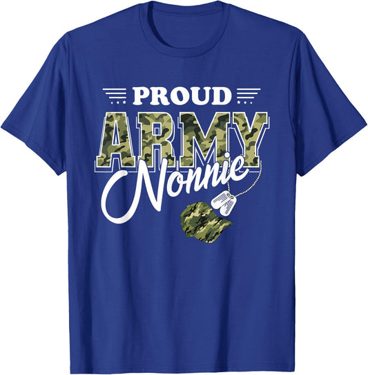 Proud Army Nonnie T-Shirt - T-Shirt | Royal