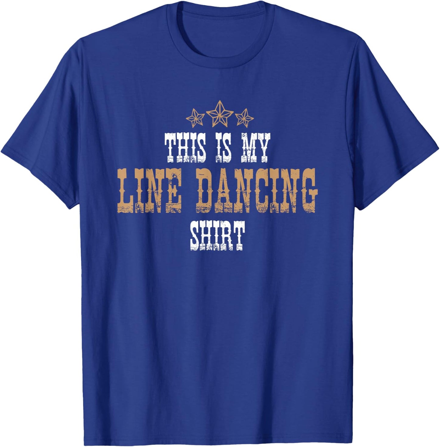Funny Line Dance This is My Line Dancing Outfit T-Shirt - T-Shirt | Royal
