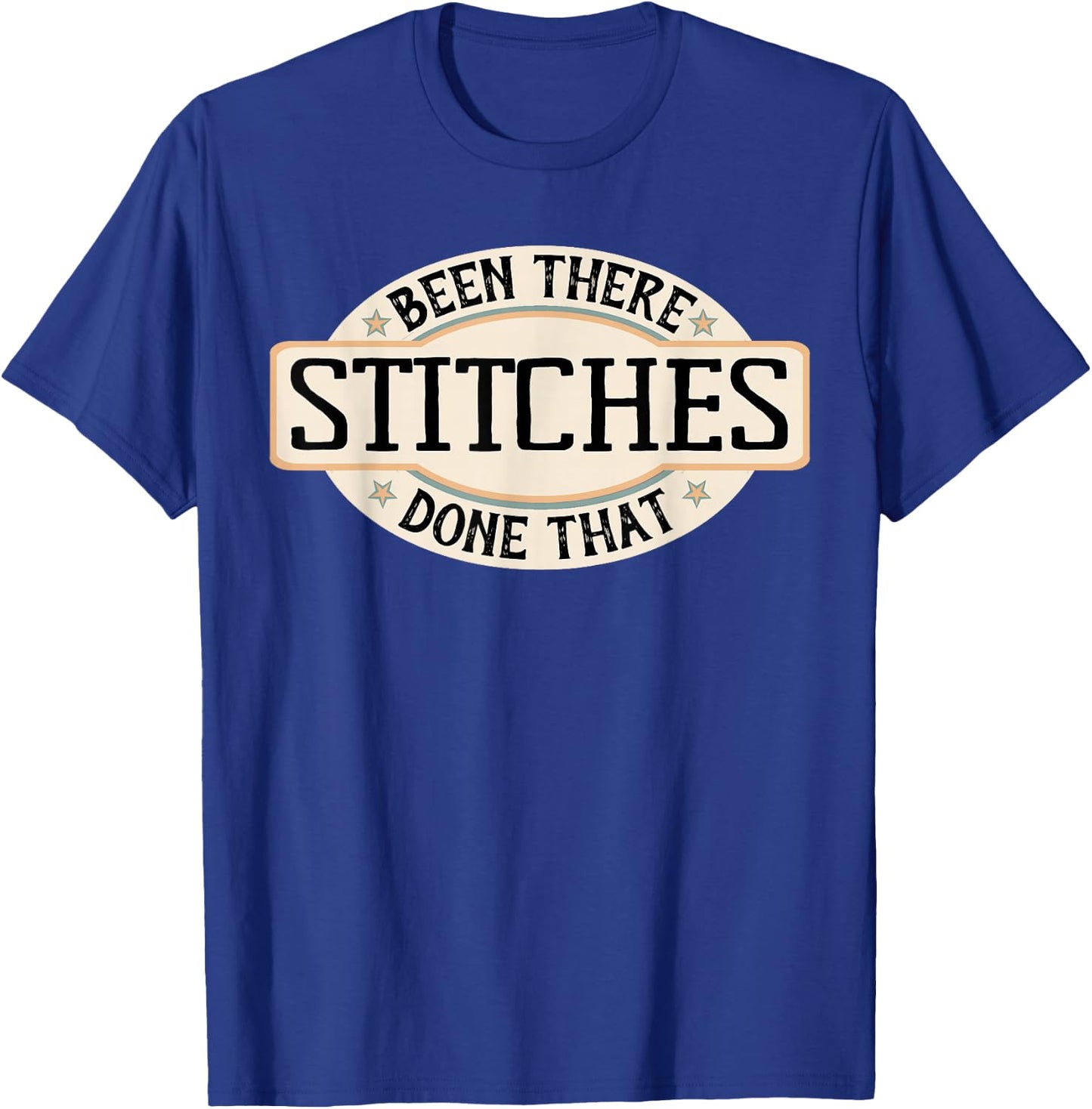 Funny Surgical Stitches Sutures Men's Women's Kid's T-Shirt - T-Shirt | Royal