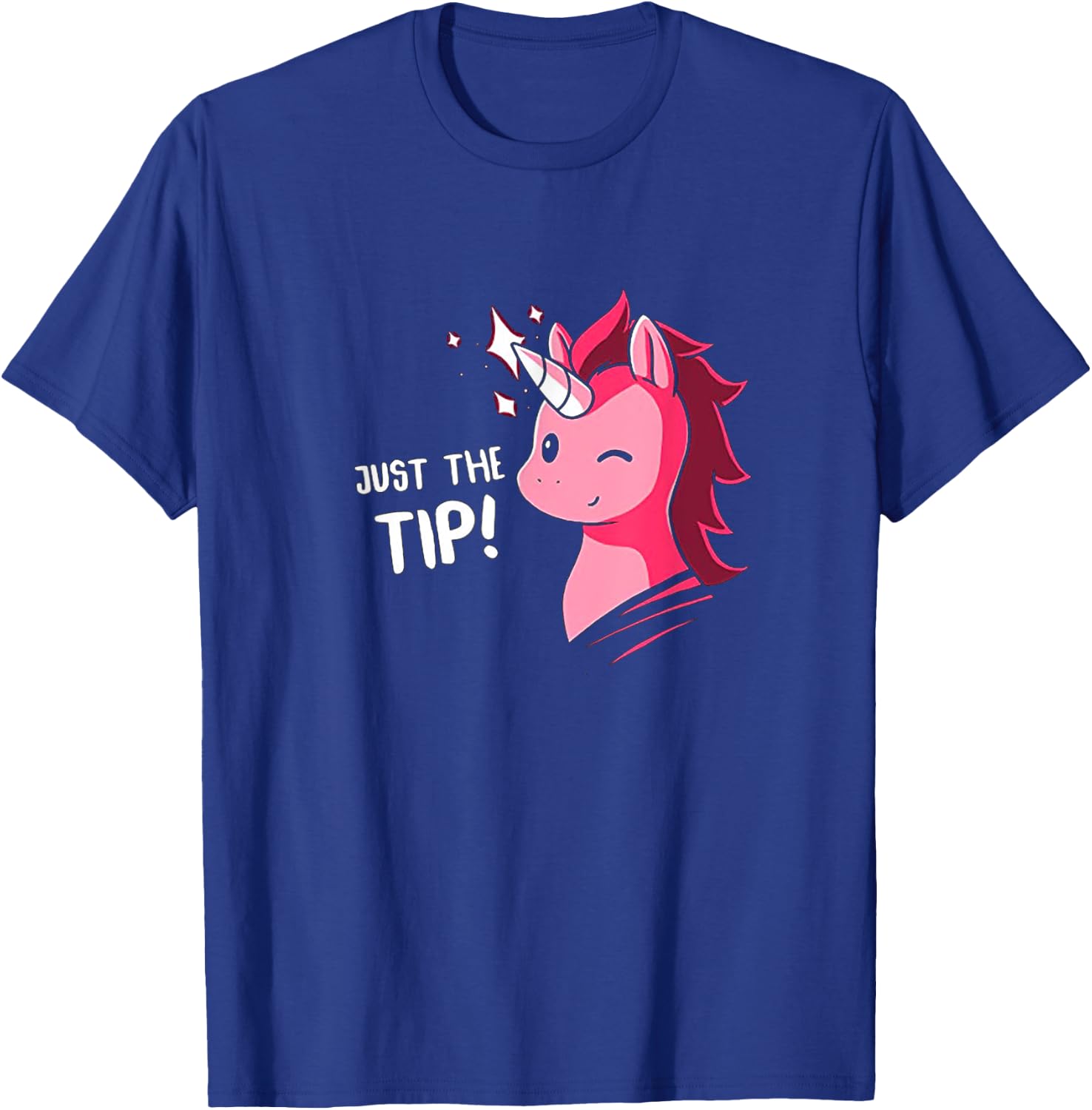 Just the Tip Unicorn T-Shirt - T-Shirt | Royal