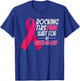 I Wear Pink for my Sister In Law, Breast Cancer Awareness T-Shirt - T-Shirt | Royal