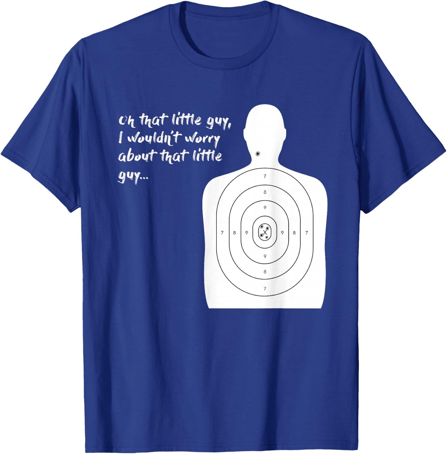 That Little Guy LEO State Trooper Gun Range Super T-Shirt - T-Shirt | Royal