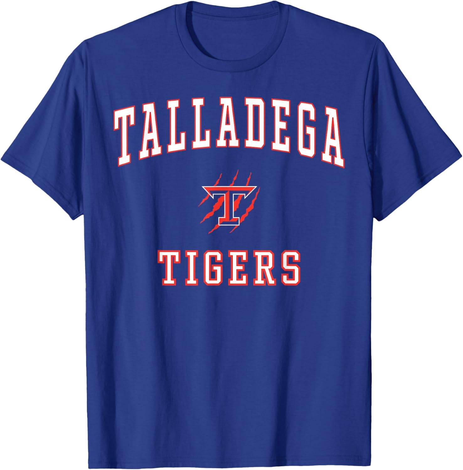 Talladega High School Tigers C1 T-Shirt - T-Shirt | Royal