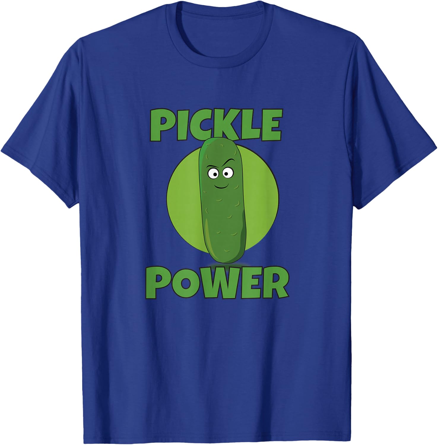 Pickle Power: I Love Pickles T-Shirt - T-Shirt | Royal