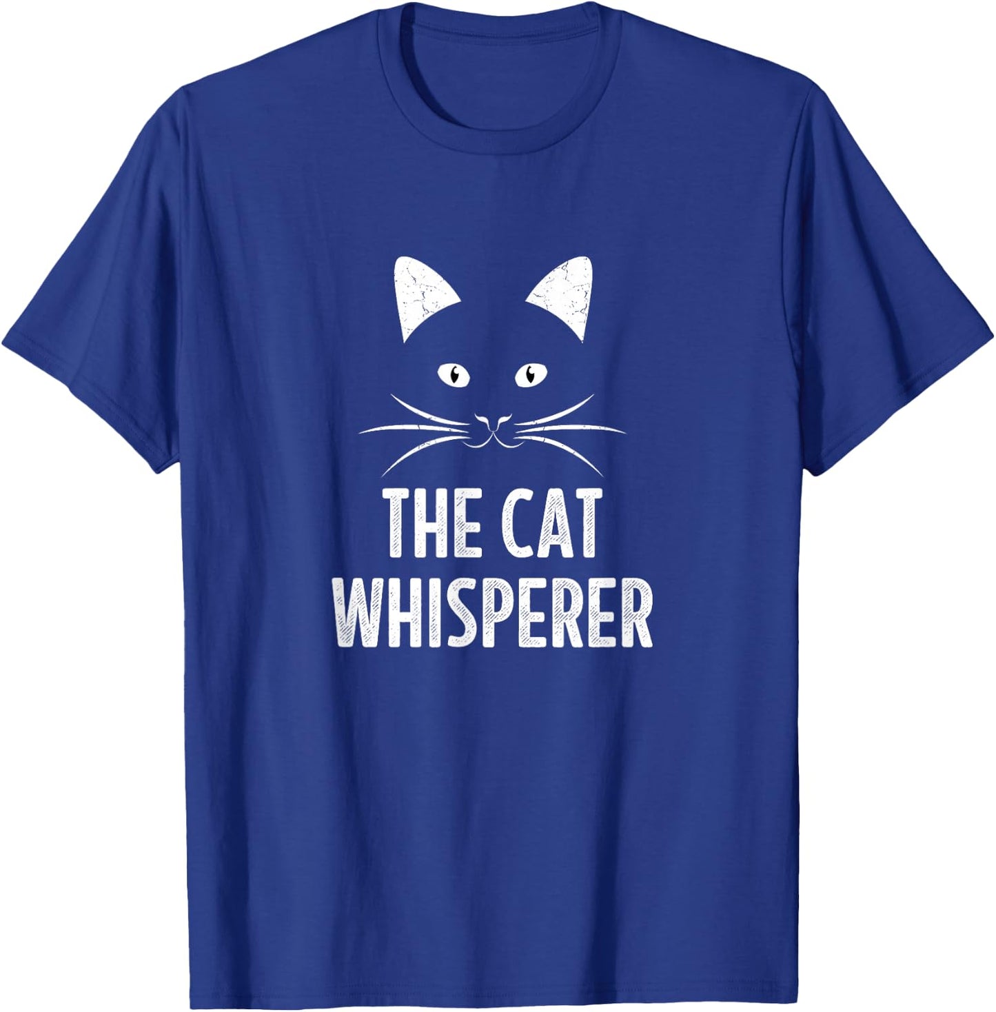 The Cat Whisperer - Vintage Style T-Shirt - T-Shirt | Royal