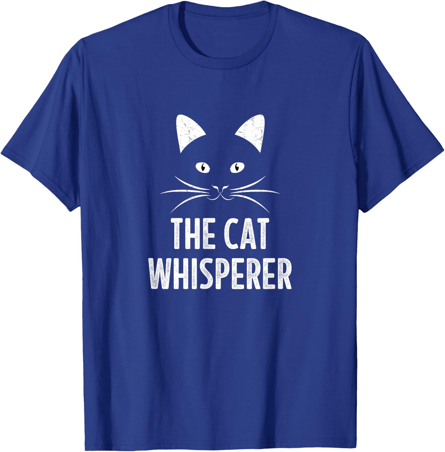 The Cat Whisperer - Vintage Style T-Shirt - T-Shirt | Royal