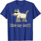 Kiss My Mutt Funny Dog Men Women Girls Kids T-Shirt - T-Shirt | Royal
