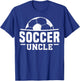 Soccer Uncle Player Niece Nephew T-Shirt - T-Shirt | Royal