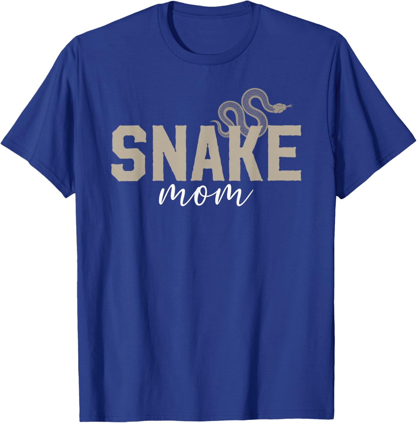 Snake Mom Snake Owner Snake Lover Snake Mother T-Shirt - T-Shirt | Royal