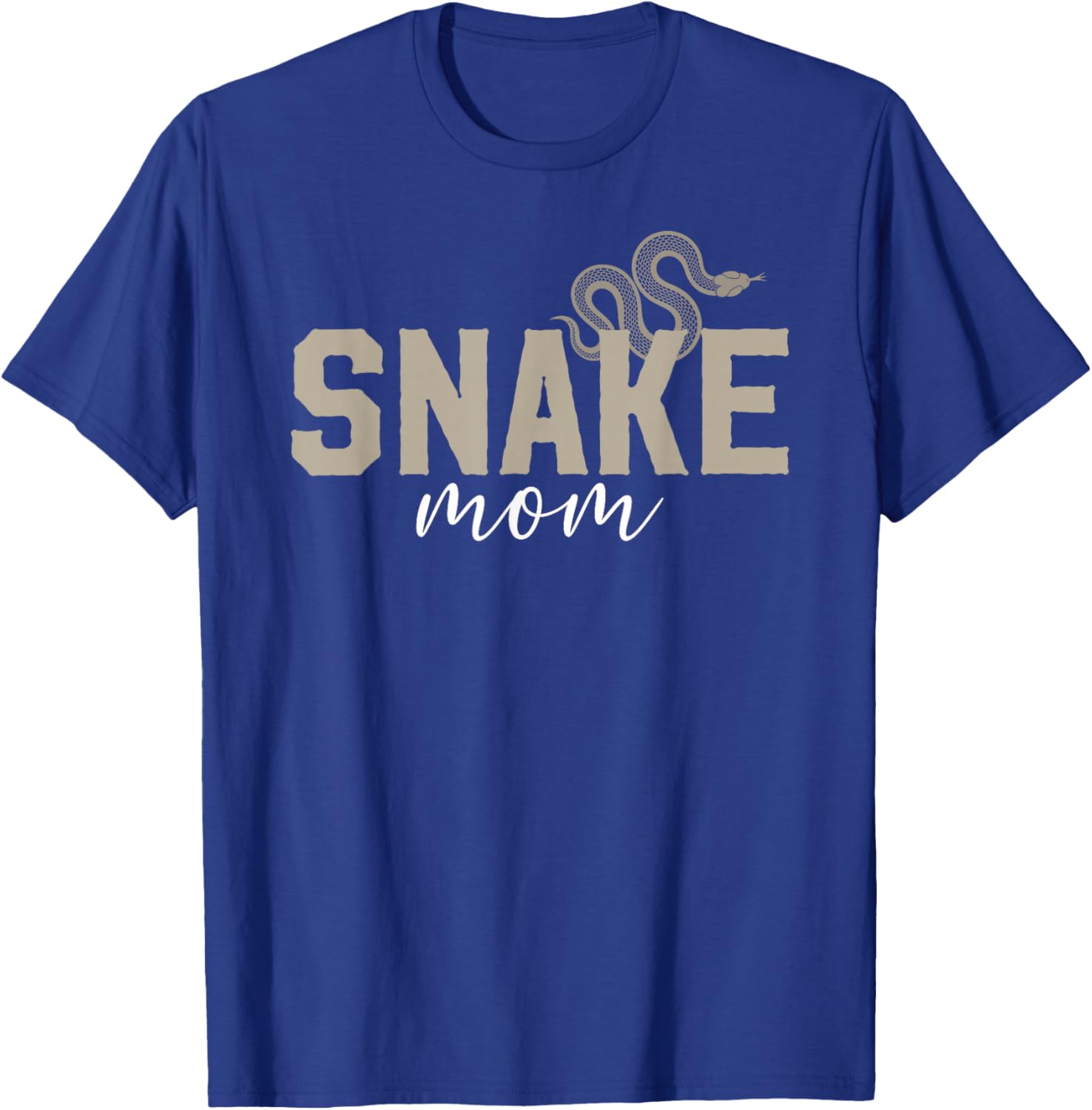 Snake Mom Snake Owner Snake Lover Snake Mother T-Shirt - T-Shirt | Royal