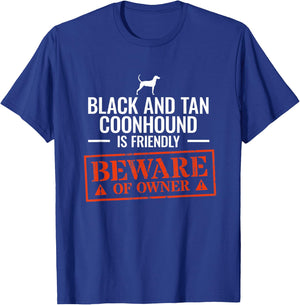 Black And Tan Coonhound T-Shirt - T-Shirt | Royal