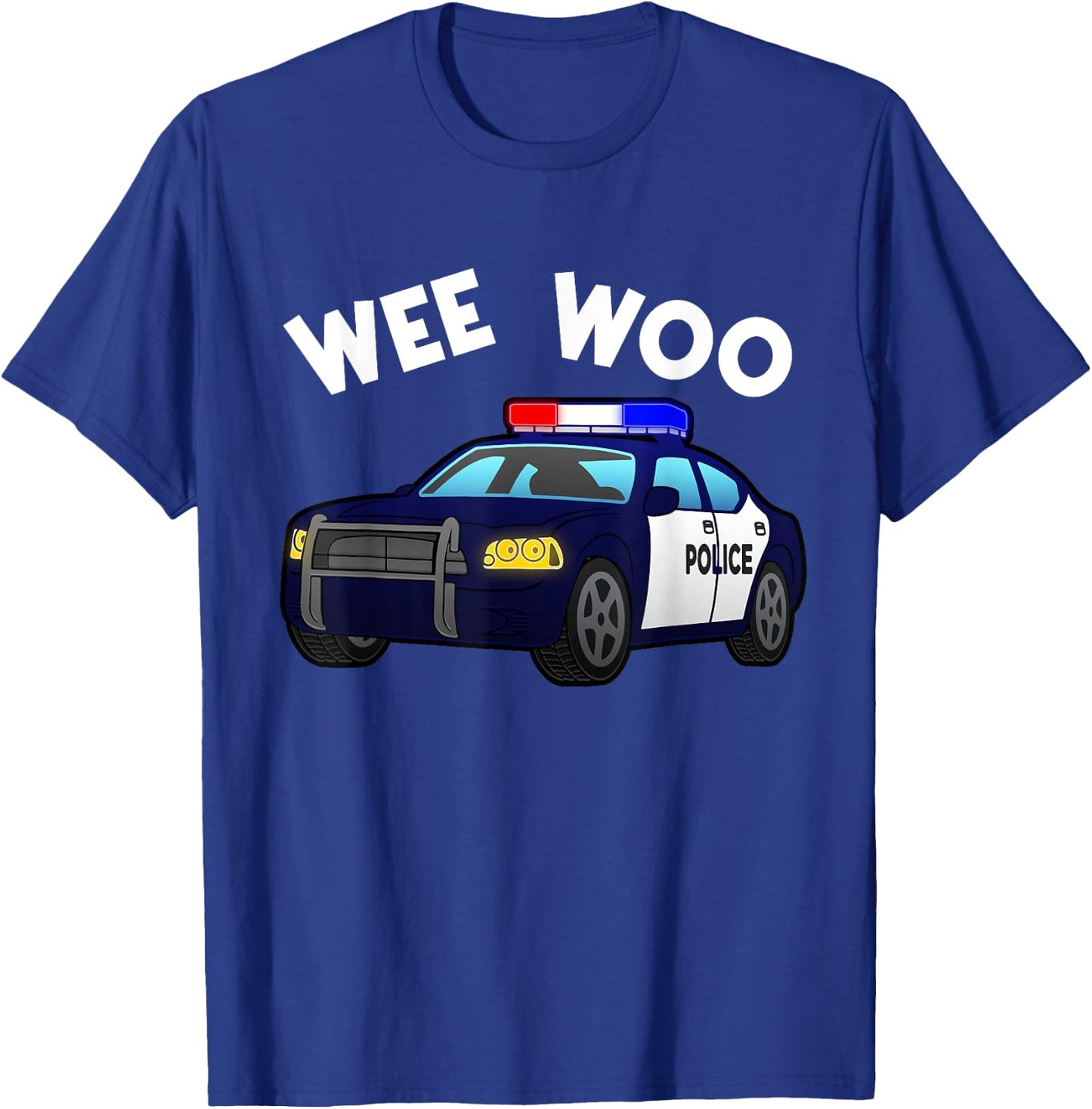 Funny Police Officer Art Women Kids Boys Cop Police T-Shirt - T-Shirt | Royal