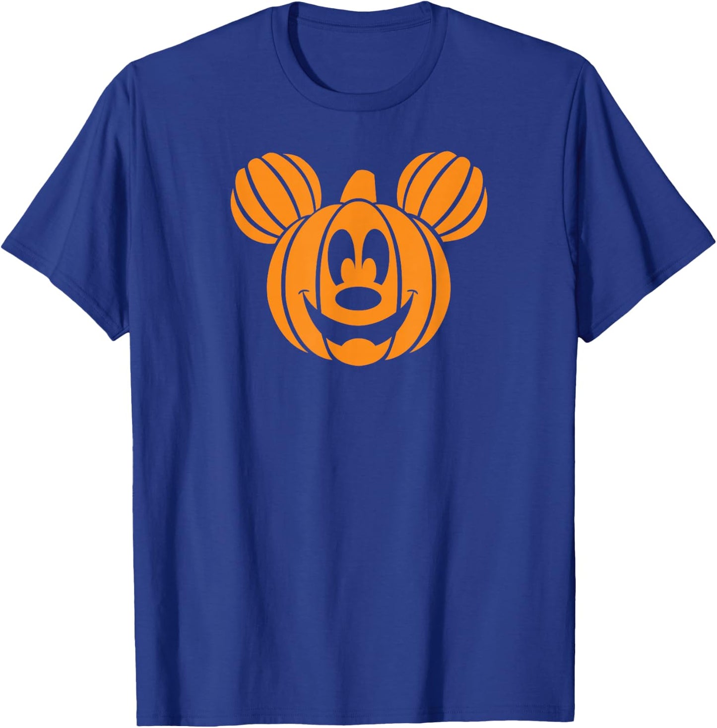 Disney - Mickey Mouse Halloween Pumpkin Head T-Shirt - T-Shirt | Royal