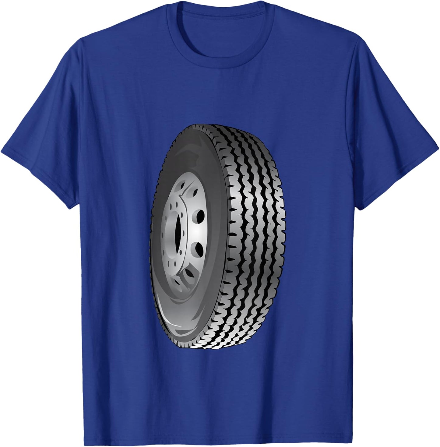 Big Huge Tire T-Shirt - T-Shirt | Royal