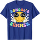 Schools Out for Summer Last Day Smile Face Student Teacher T-Shirt - T-Shirt | Royal