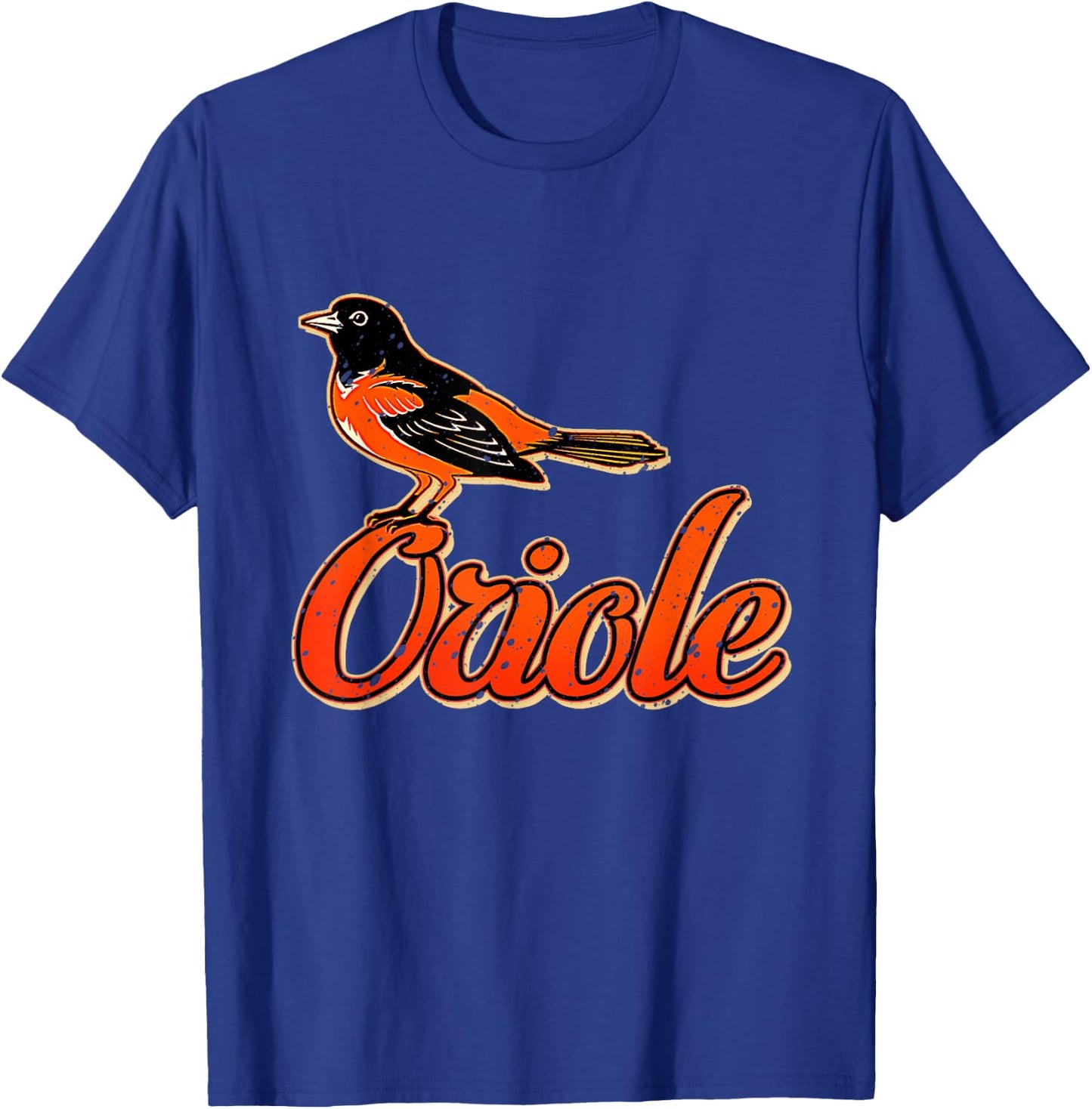 Vintage Oriole Bird' Amazing Bird Gift Shirt T-Shirt - T-Shirt | Royal