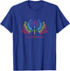 Rainbow Lotus Flower Let Go Or Be Dragged Yoga Lover Yogi T-Shirt - T-Shirt | Royal