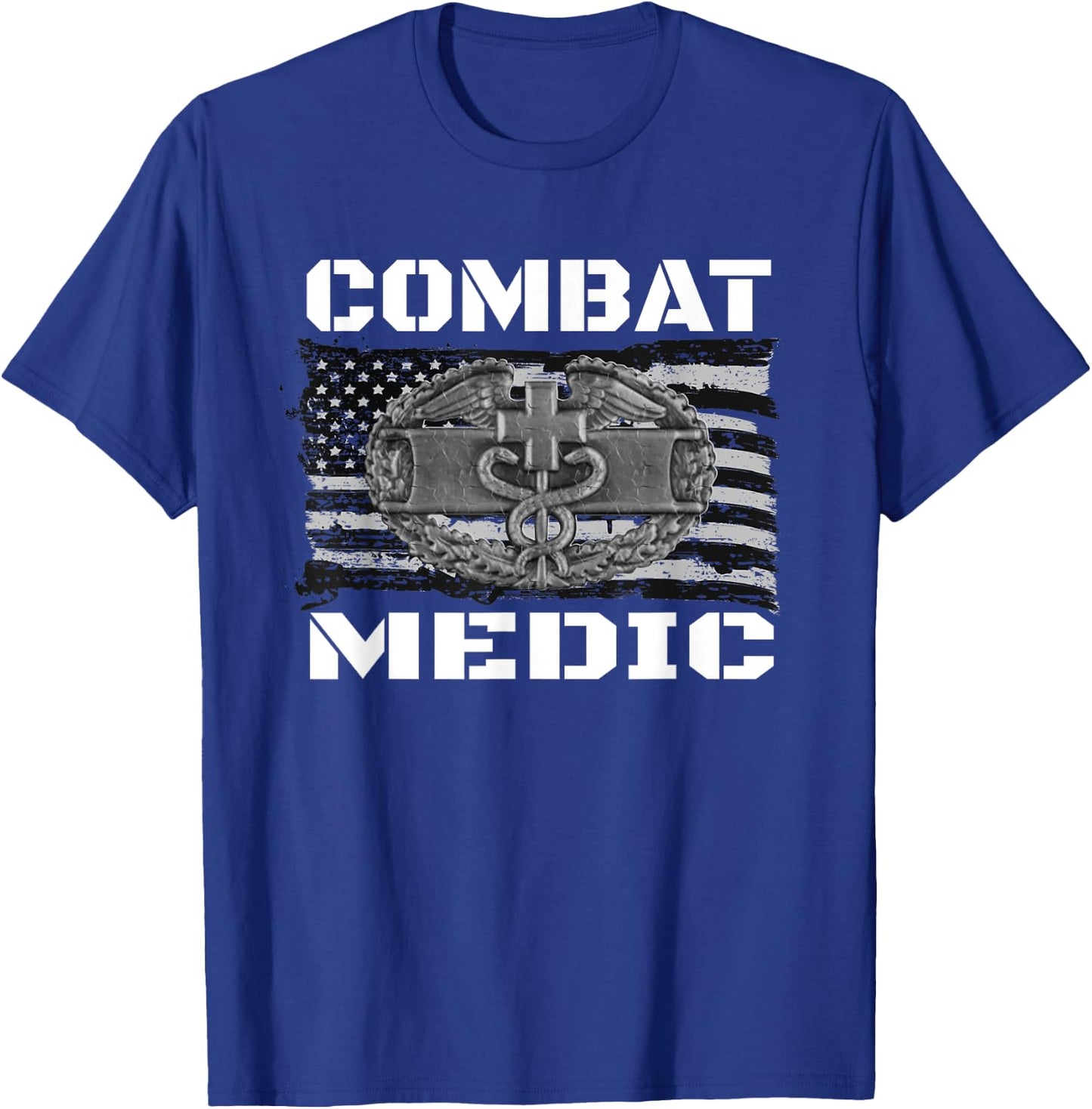 US ARMY Combat Medic , Perfect Veteran Medical Military T-Shirt - T-Shirt | Royal