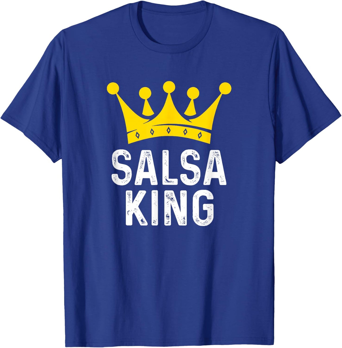 Salsa King - Salsa Dancer Dancing Gift Ballroom Dancer T-Shirt - T-Shirt | Royal