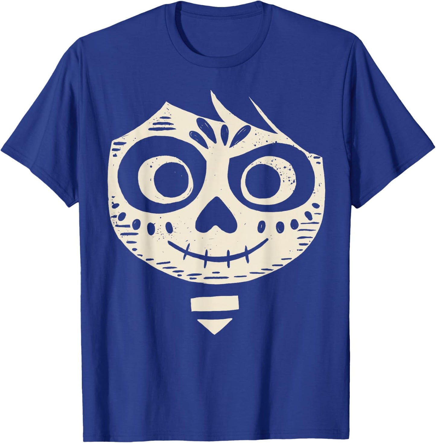 Disney Pixar Coco Halloween Miguel Big Face Portrait T-Shirt - T-Shirt | Royal