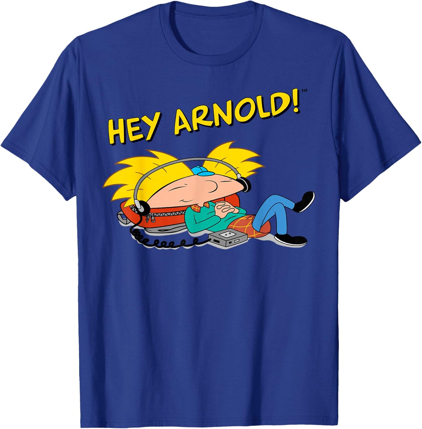 Nickelodeon Hey Arnold Chillaxing T-Shirt - T-Shirt | Royal
