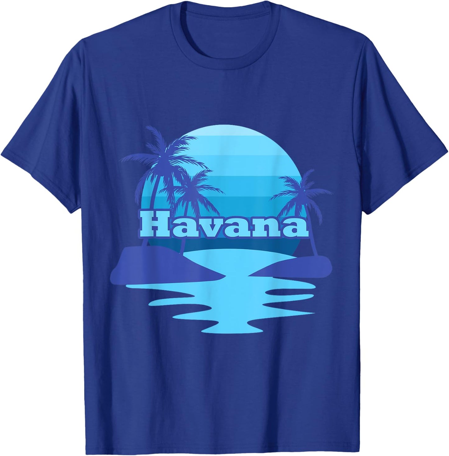 Havana Cuba Summertime Vacation Family Travel Gift Men Women Kids T-Shirt - T-Shirt | Royal