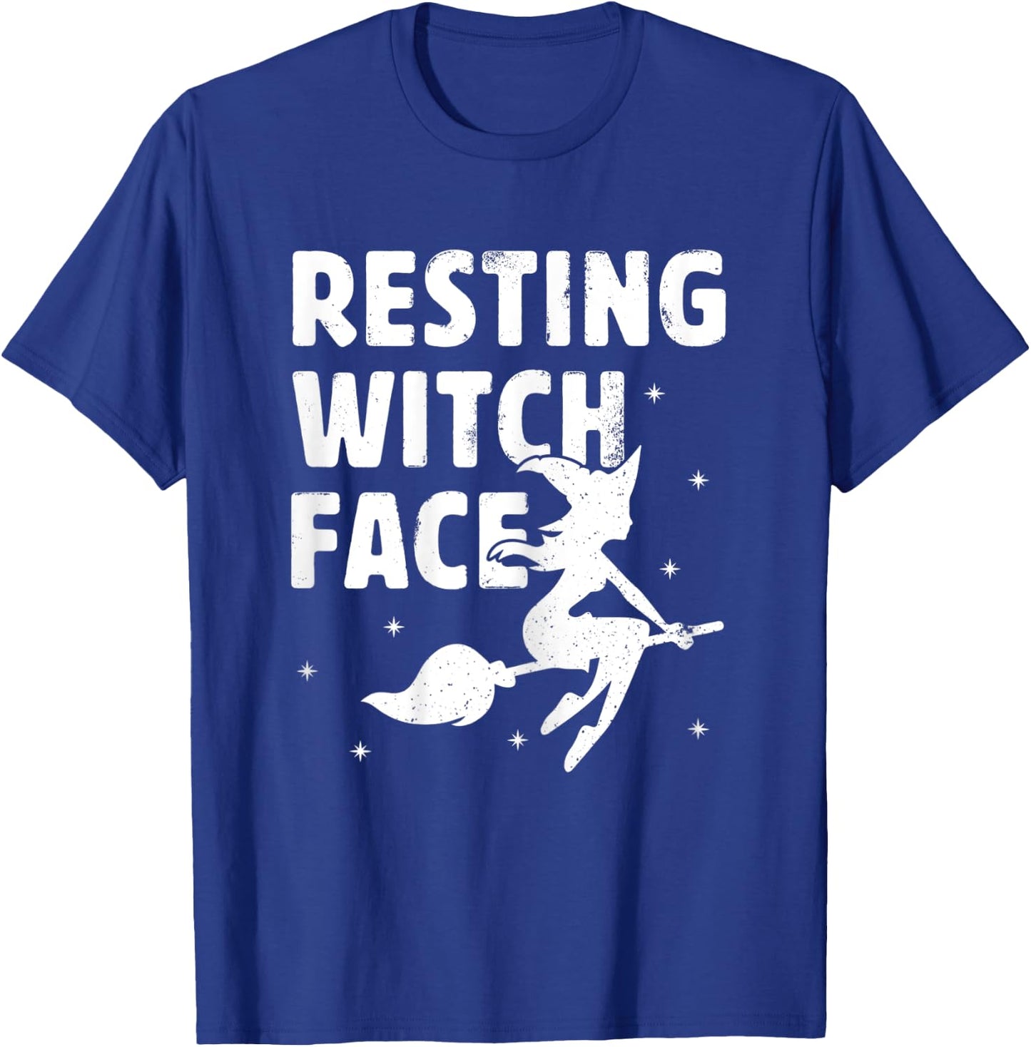 Resting Witch Face Shirt - Witches Halloween Costume Gift T-Shirt - T-Shirt | Royal