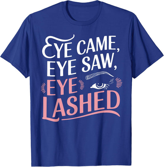 Eyelash Aesthetician Lash Technician Lash Tech T-Shirt - T-Shirt | Royal