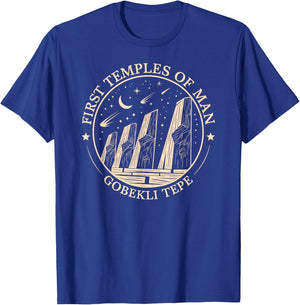 First Temples of Man Gobekli Tepe, Celestial Landmark Fun T-Shirt - T-Shirt | Royal