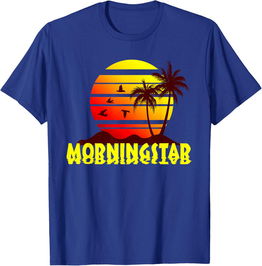MORNINGSTAR Beach Sunset Vacation Souvenir Shirt T-Shirt - T-Shirt | Royal