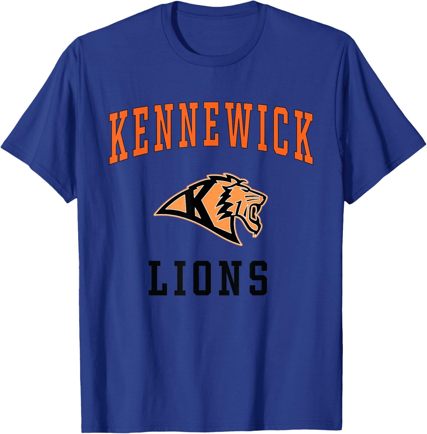 Kennewick High School Lions C1 T-Shirt - T-Shirt | Royal