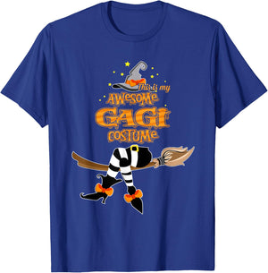 This is my awesome Gagi costume - Grandma gift T-Shirt - T-Shirt | Royal