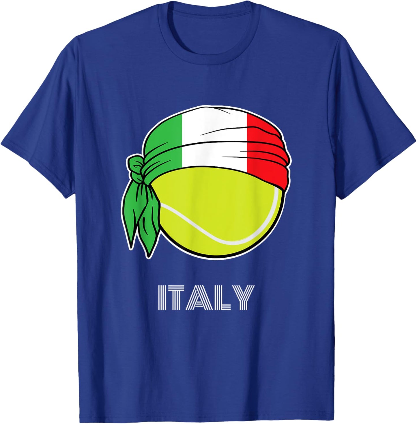 Italy Tennis Shirt for Italian Players, Italy Tennis T-Shirt - T-Shirt | Royal