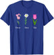 Subtle Anti Trump Flower Freesia Daisy Tulip T-Shirt - T-Shirt | Royal